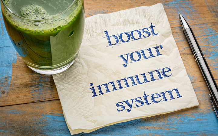 boost je immuunsysteem geschreven op papier