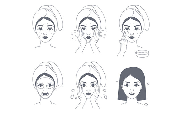 Hoe gezichtsmasker aan te brengen
