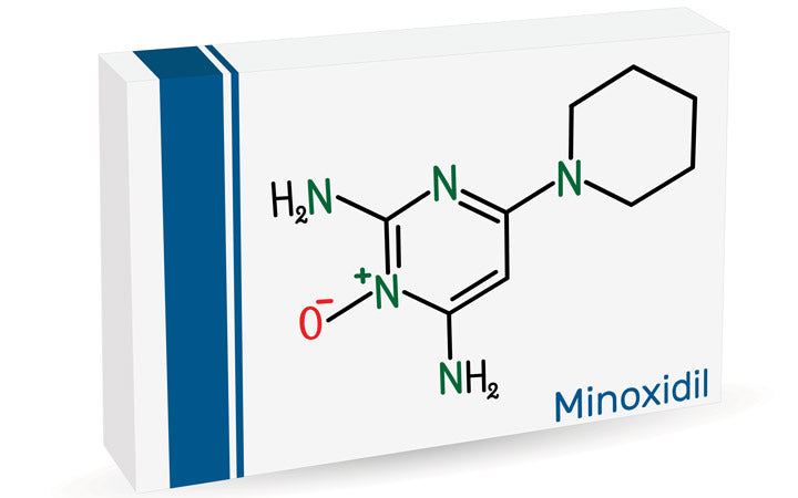 minoxidil molecuul antihypertensivum vaatverwijdende medicatie