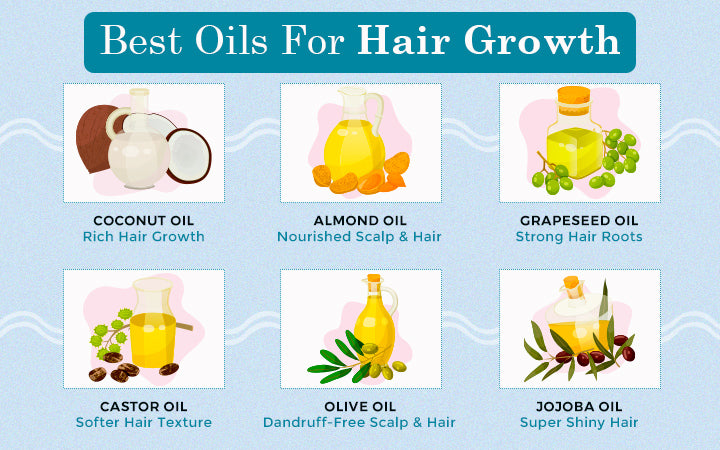 15 Beste oliën voor gezonde haargroei & dikte