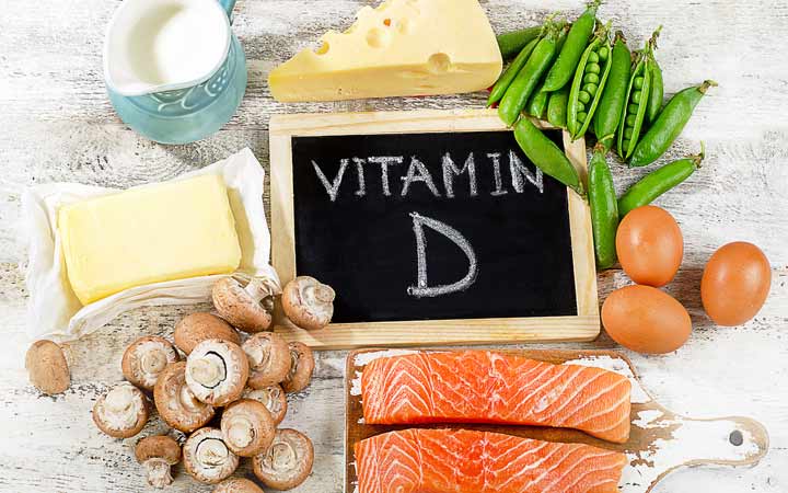 Voedingsmiddelen die vitamine D bevatten